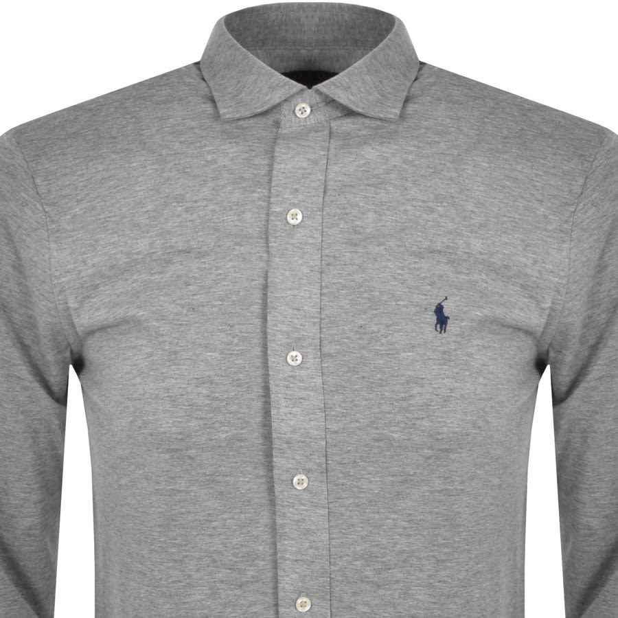 Alternative Image for ProductRalph Lauren Long Sleeve Shirt Grey2