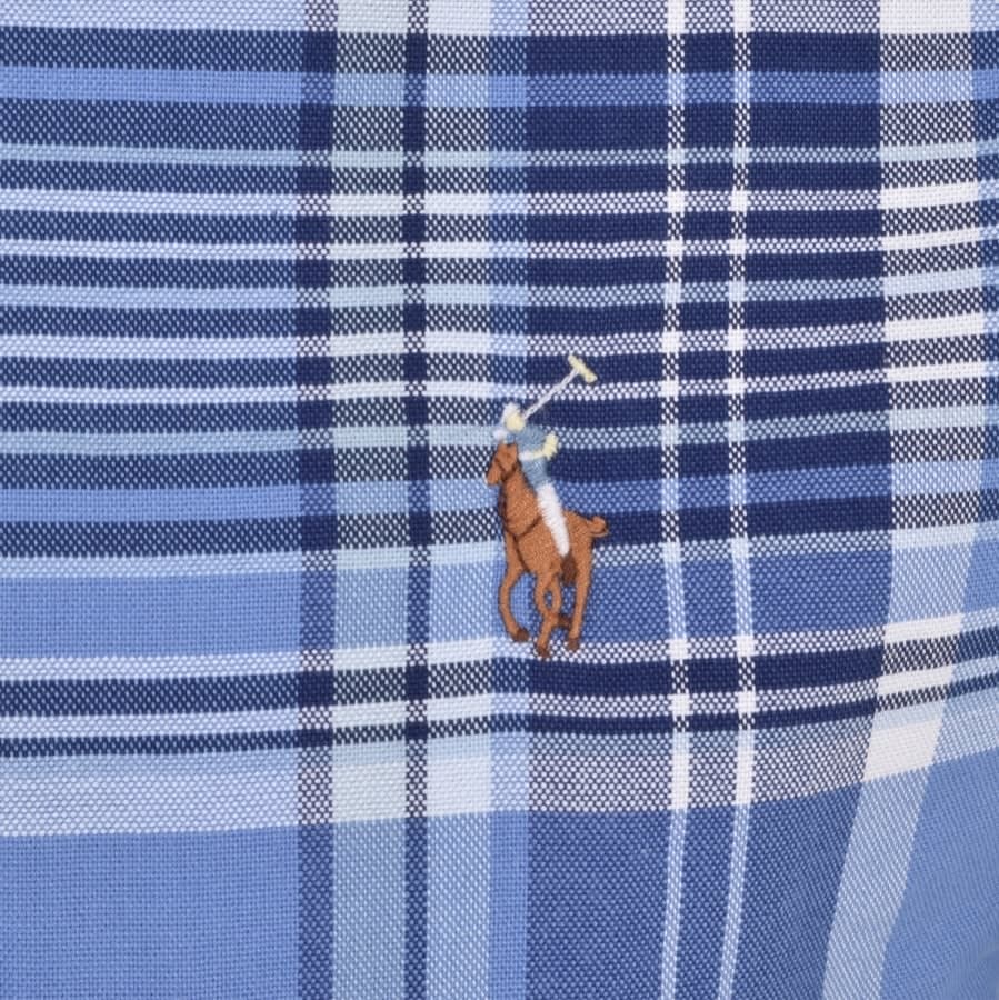 Alternative Image for ProductRalph Lauren Long Sleeved Custom Fit Shirt Blue3