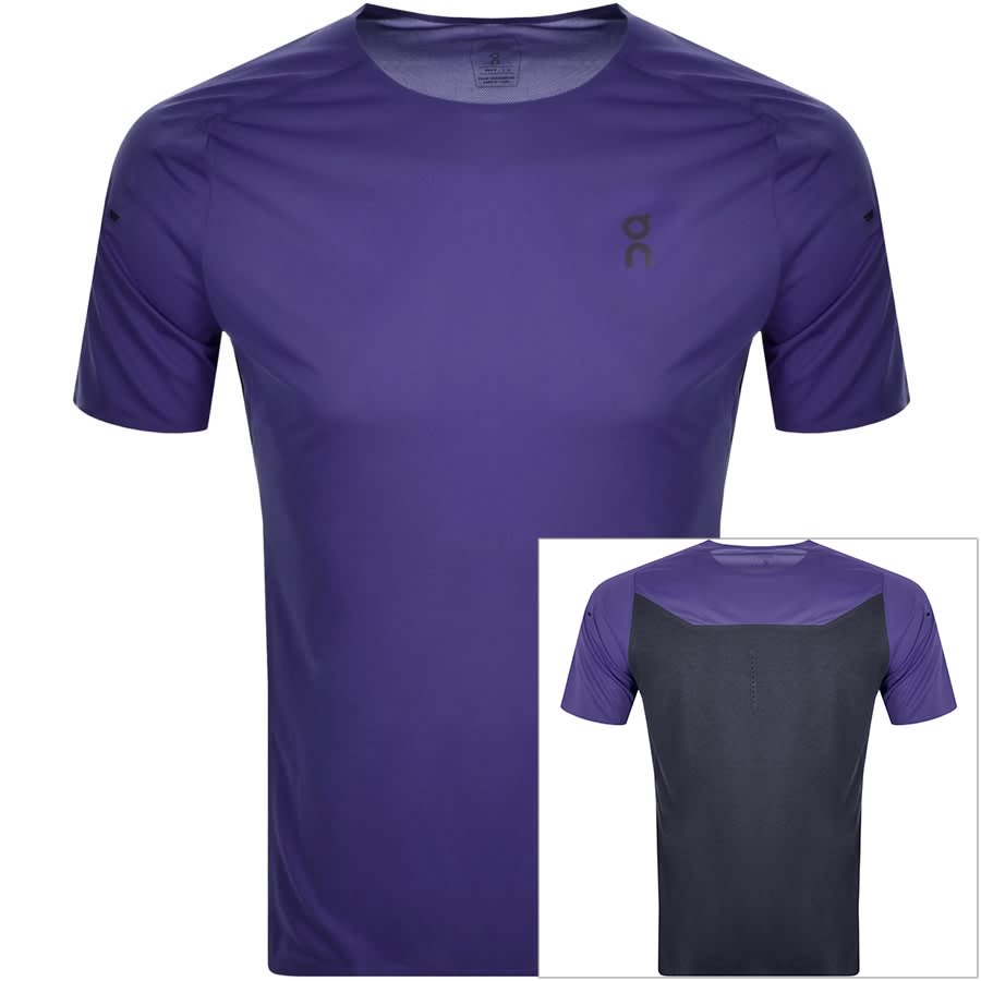 Alternative Image for ProductOn Running Performance T Shirt Purple1