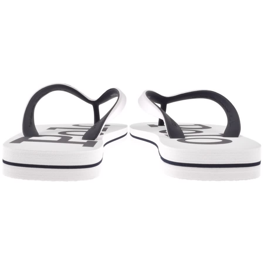 Alternative Image for ProductRalph Lauren Bolt Flip Flops White3
