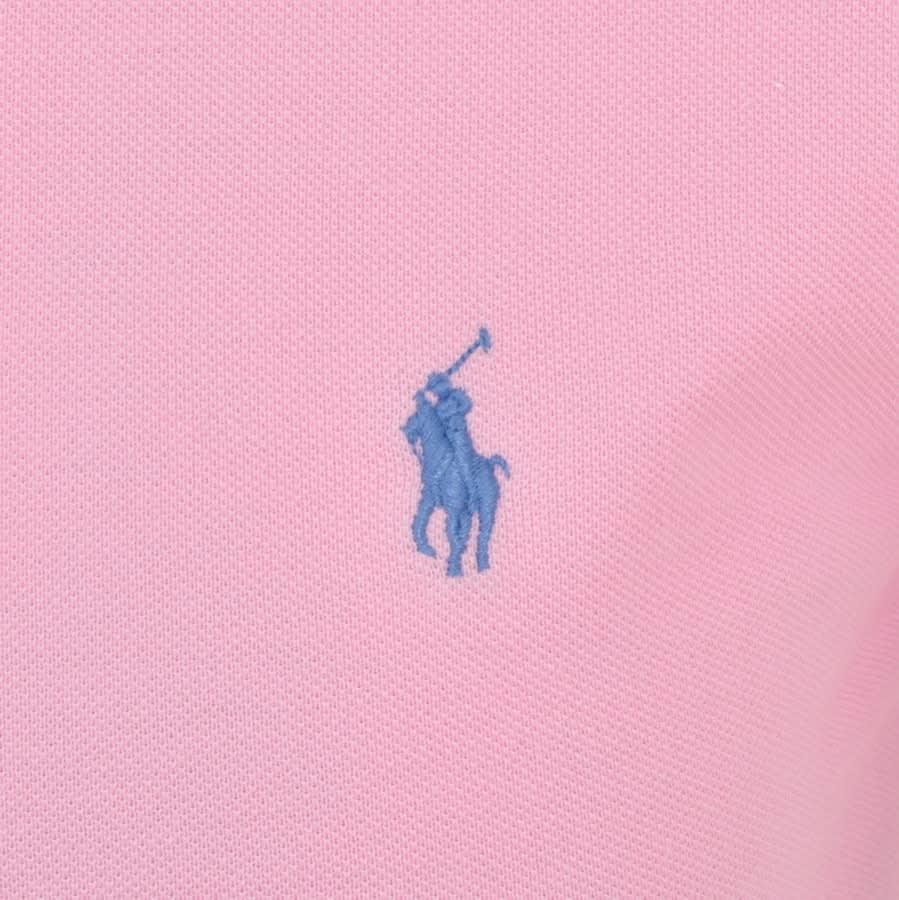 Alternative Image for ProductRalph Lauren Slim Fit Polo T Shirt Pink3