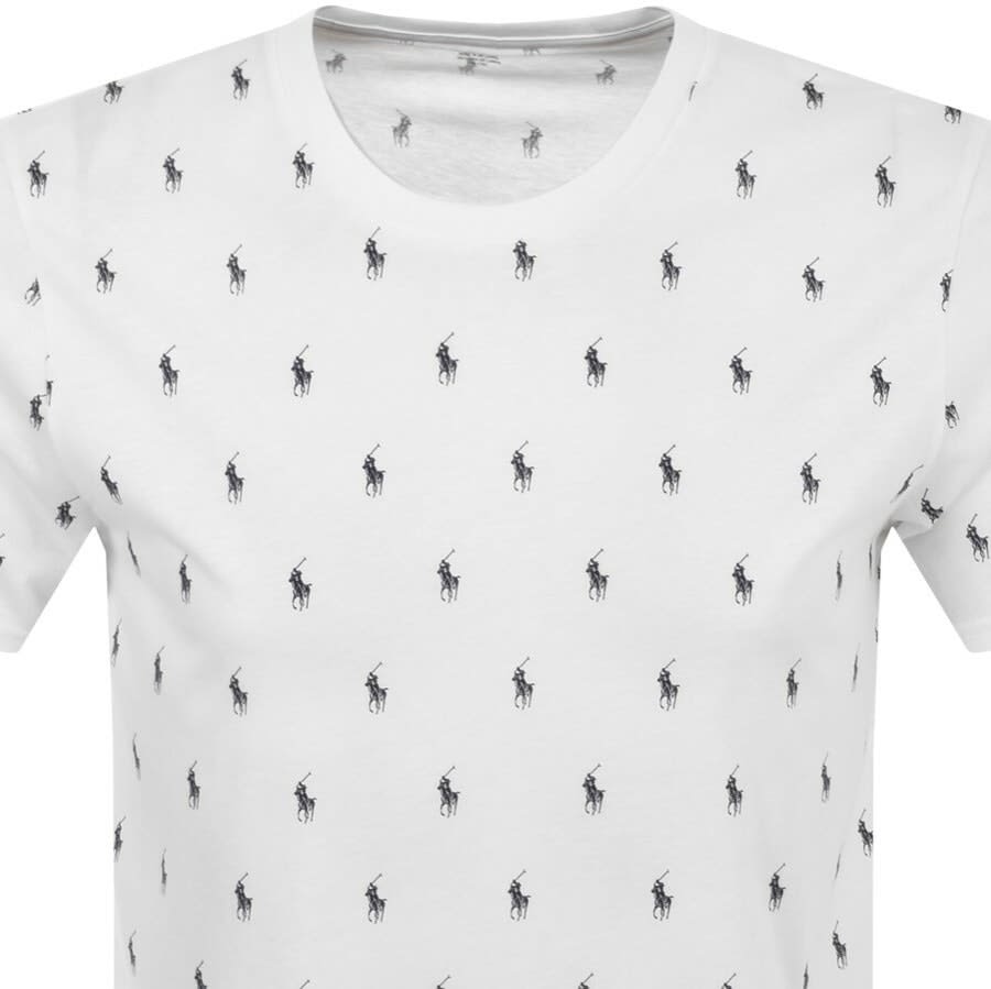 Alternative Image for ProductRalph Lauren Crew Neck Logo T Shirt White2