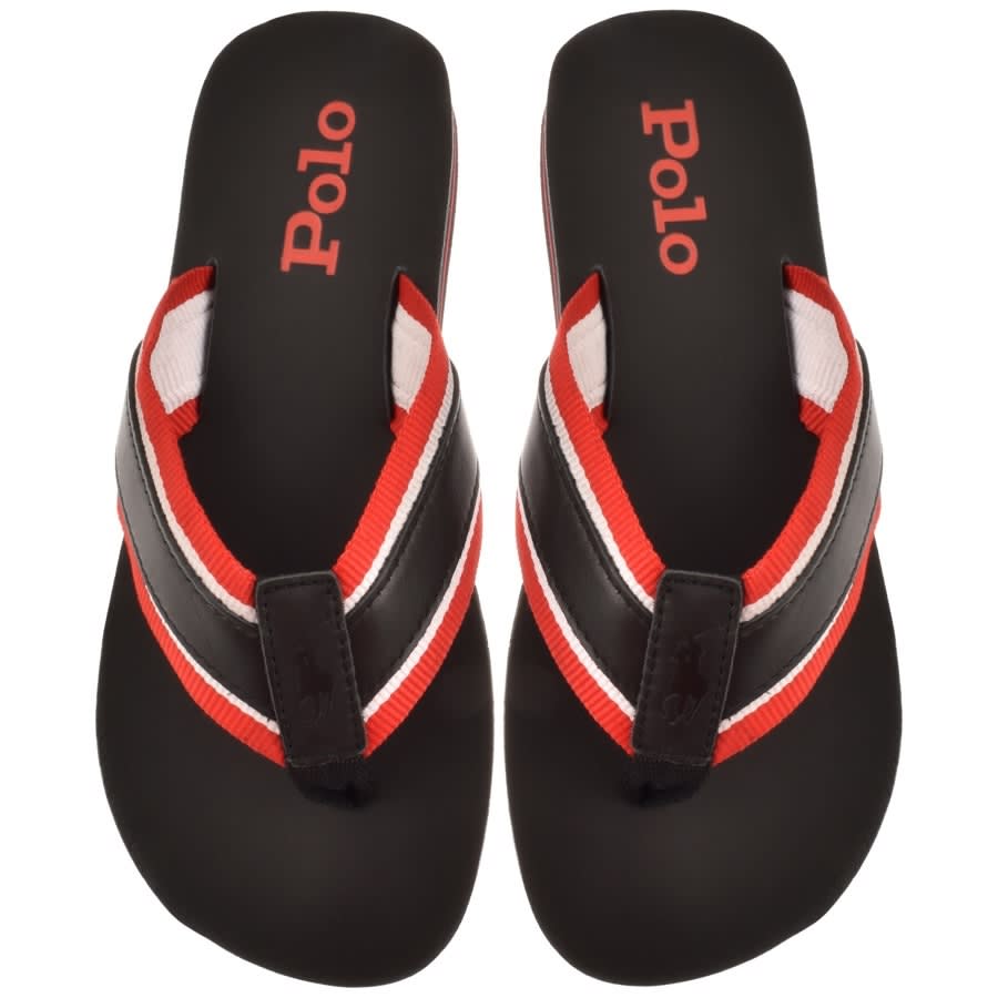Alternative Image for ProductRalph Lauren Vintage Flip Flops Black1