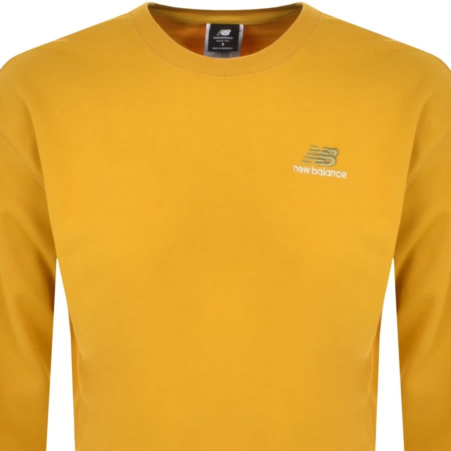 Alternative Image for ProductNew Balance Essentials Sweatshirt Yellow2