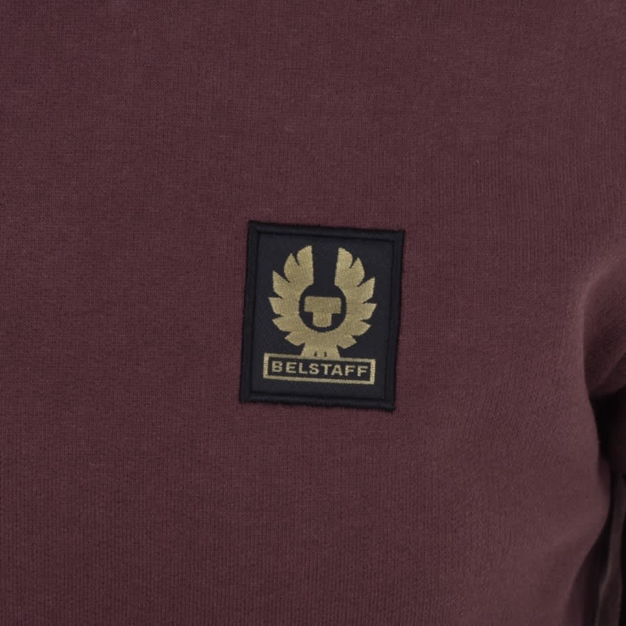 Alternative Image for ProductBelstaff Crew Neck Sweatshirt Burgundy3