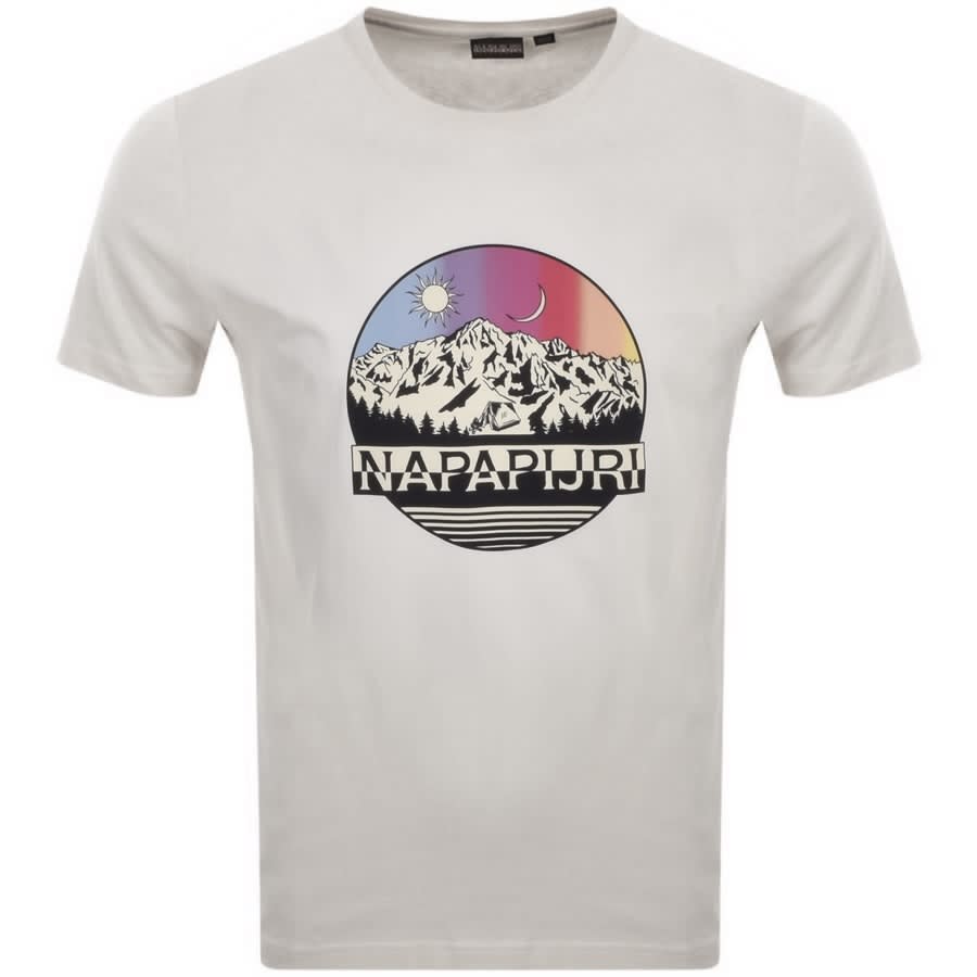 Alternative Image for ProductNapapijri Quintino Short Sleeve T Shirt White1