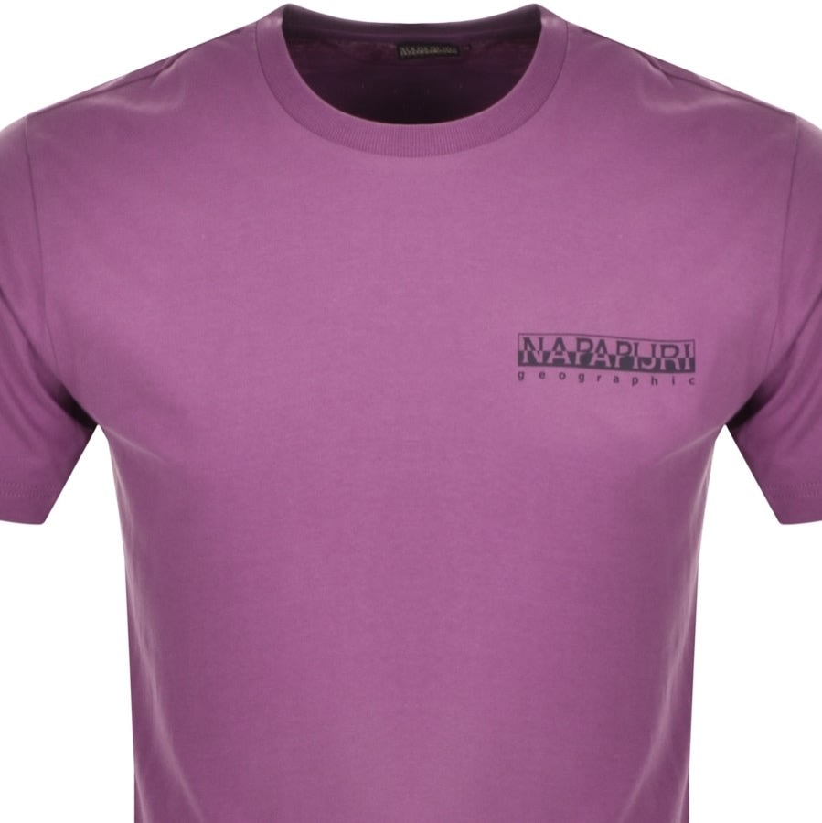 Alternative Image for ProductNapapijri Quintino Short Sleeve T Shirt Purple2