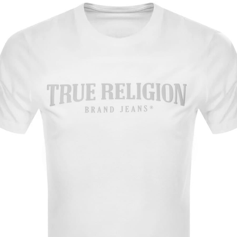 Alternative Image for ProductTrue Religion Arch Logo T Shirt White2