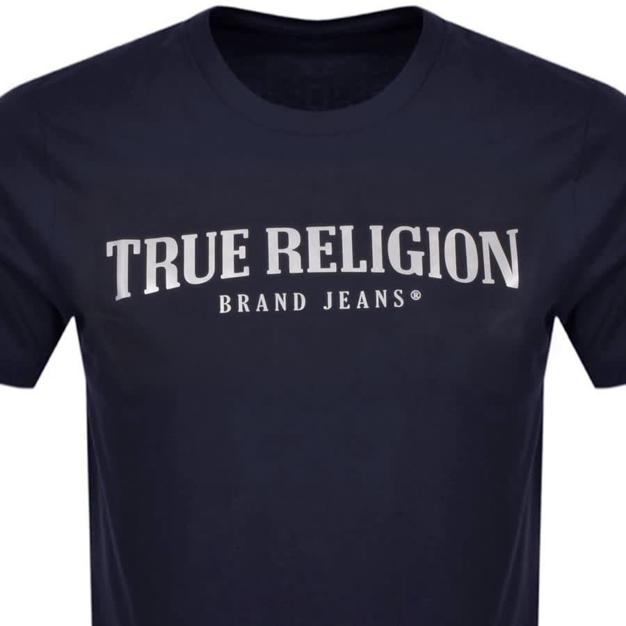 Alternative Image for ProductTrue Religion Arch Logo T Shirt Navy2