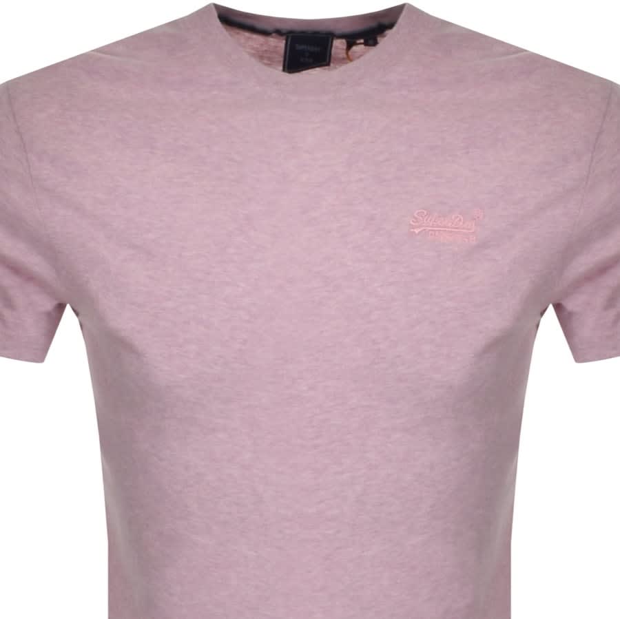 Alternative Image for ProductSuperdry Short Sleeved T Shirt Pink2