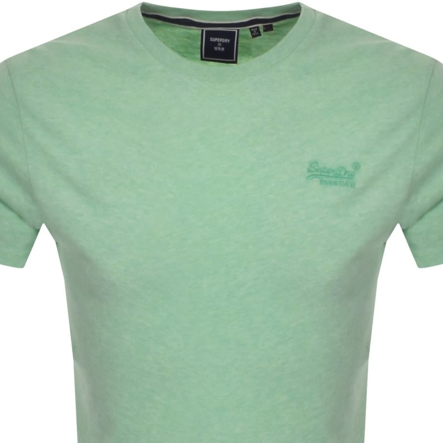 Alternative Image for ProductSuperdry Short Sleeved T Shirt Green2