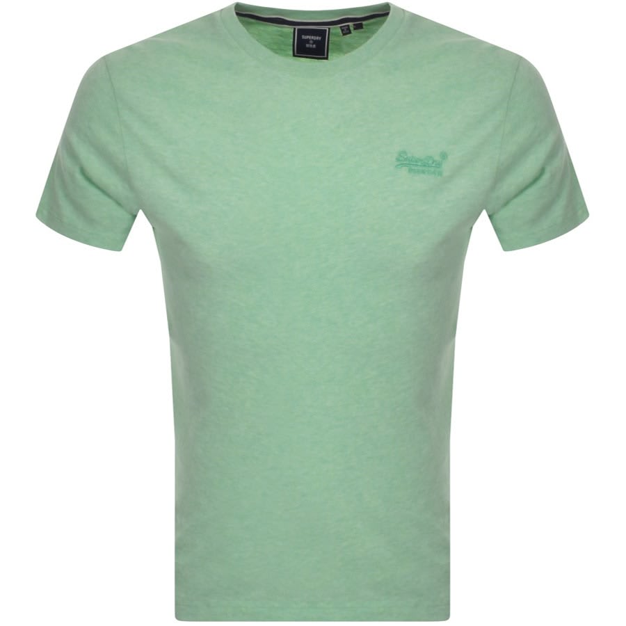 Alternative Image for ProductSuperdry Short Sleeved T Shirt Green1