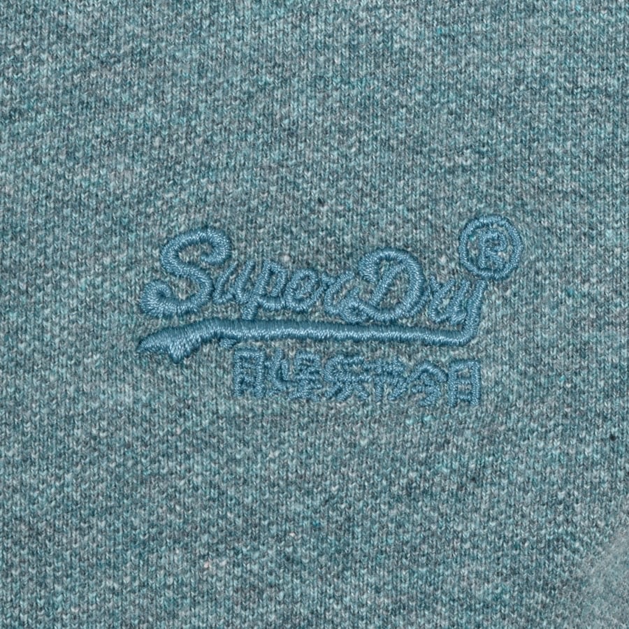 Alternative Image for ProductSuperdry Short Sleeved Polo T Shirt Blue3