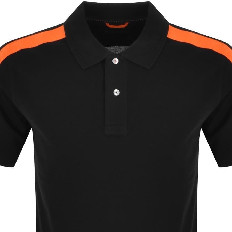 Alternative Image for ProductParajumpers Space Polo T Shirt Black2