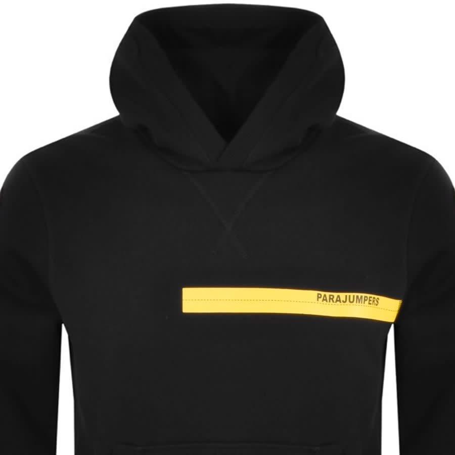 Alternative Image for ProductParajumpers Tape Hoodie Black2