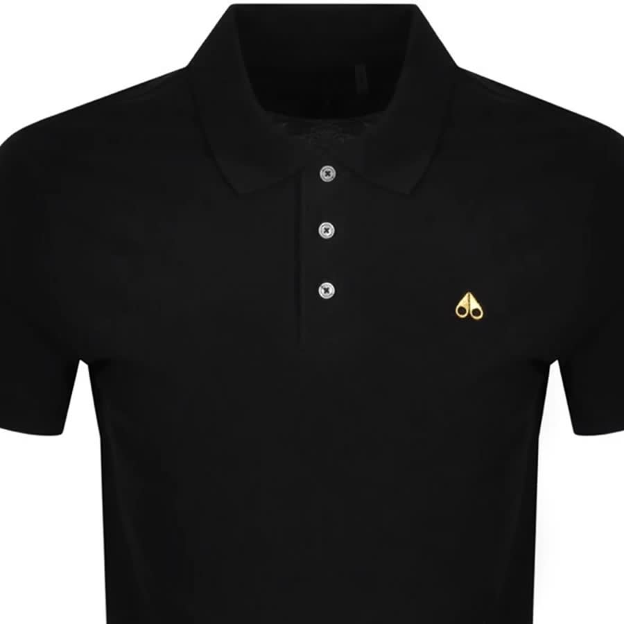 Alternative Image for ProductMoose Knuckles Short Sleeved Polo T Shirt Black2