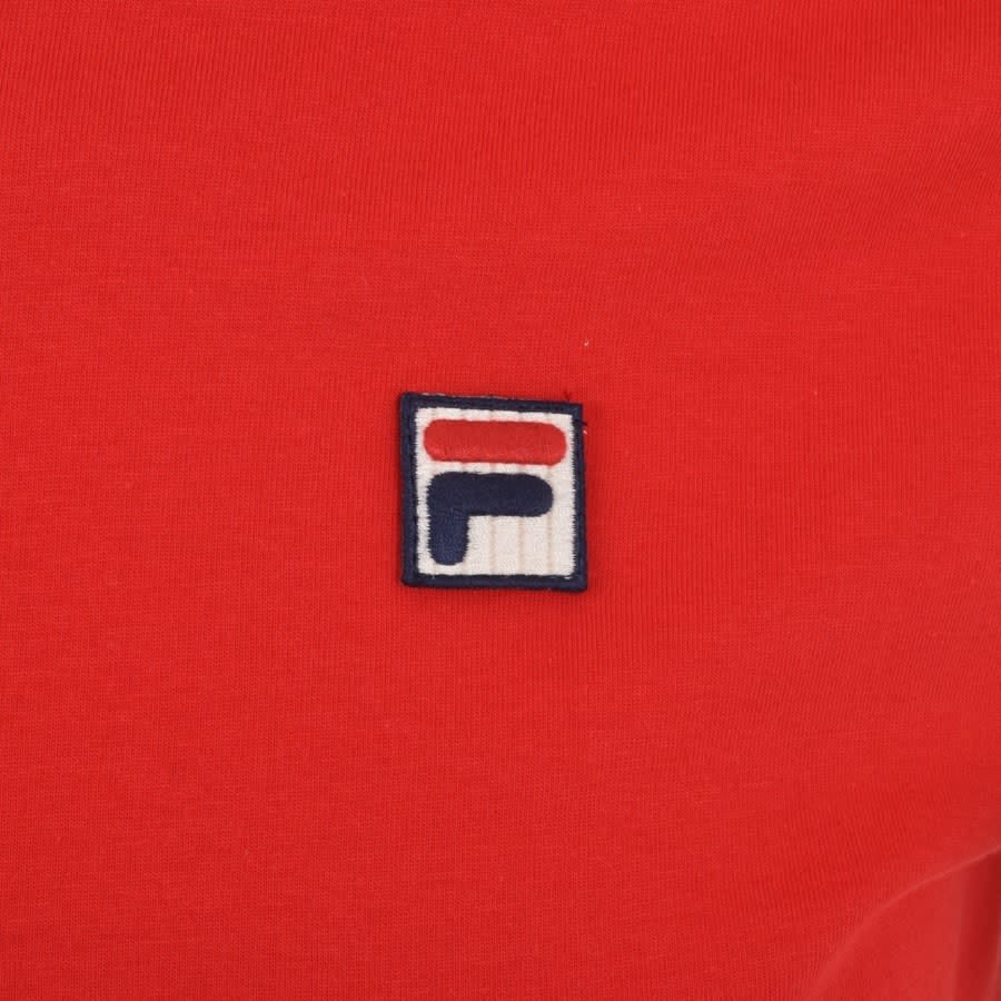 Alternative Image for ProductFila Vintage Marconi Crew Neck T Shirt Red3