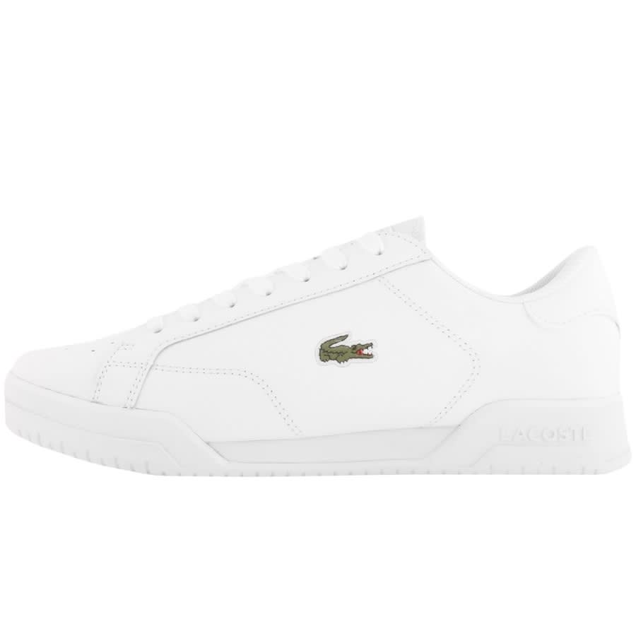 Alternative Image for ProductLacoste Twin Serve Trainers White1