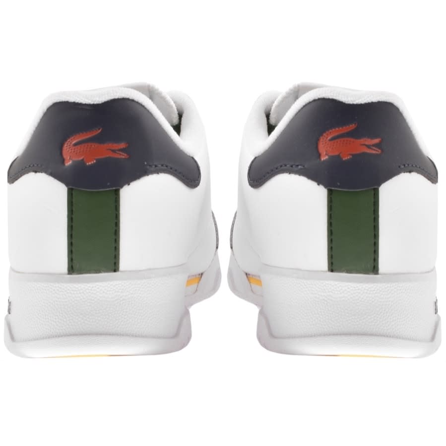 Alternative Image for ProductLacoste Twin Serve Trainers White2