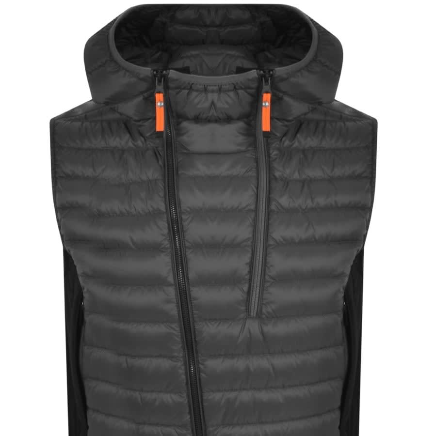 Alternative Image for ProductParajumpers Zhang Gilet Jacket Grey2