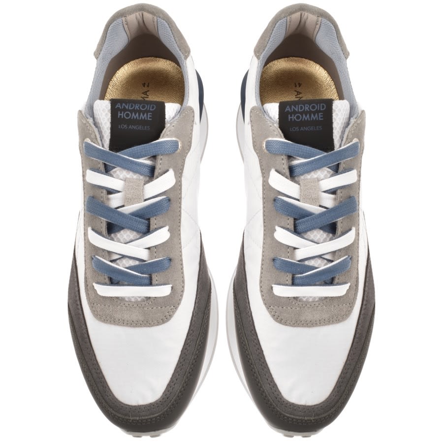 Alternative Image for ProductAndroid Homme Marina Del Ray Trainers White3