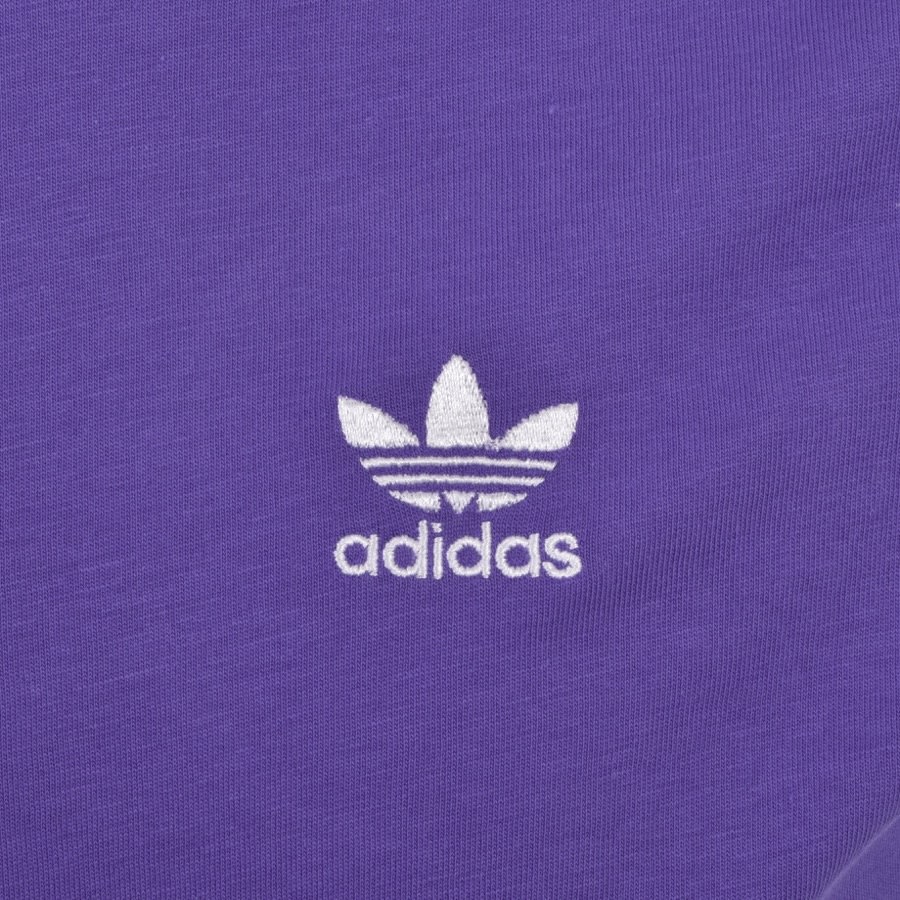 Alternative Image for Productadidas Originals Essential T Shirt Purple3