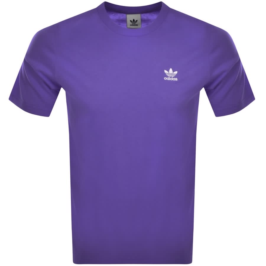 Alternative Image for Productadidas Originals Essential T Shirt Purple1