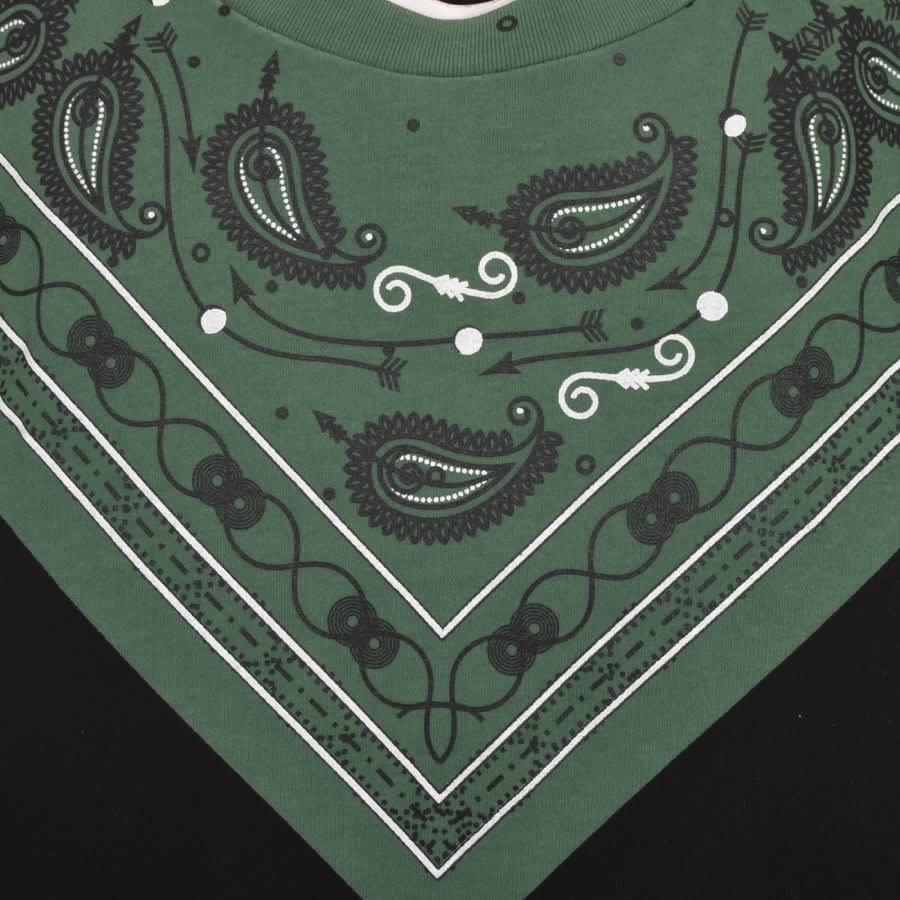 Alternative Image for ProductMarcelo Burlon Bandana Over T Shirt Black3