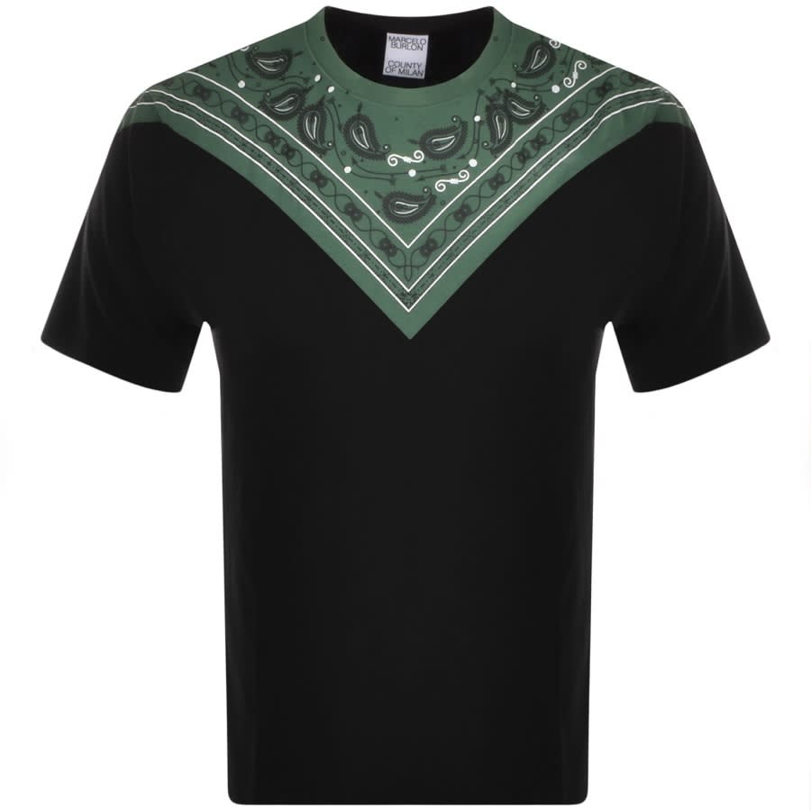 Alternative Image for ProductMarcelo Burlon Bandana Over T Shirt Black1