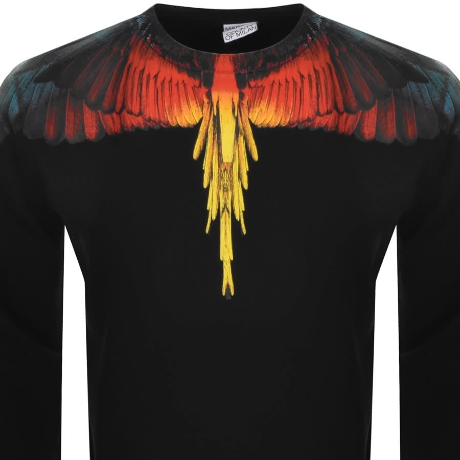 Alternative Image for ProductMarcelo Burlon Icon Wings Sweatshirt Black2