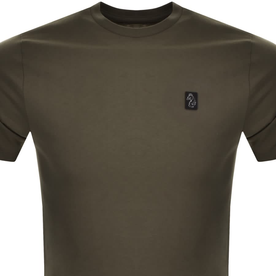 Alternative Image for ProductLuke 1977 Pima Shiny Lion T Shirt Khaki2