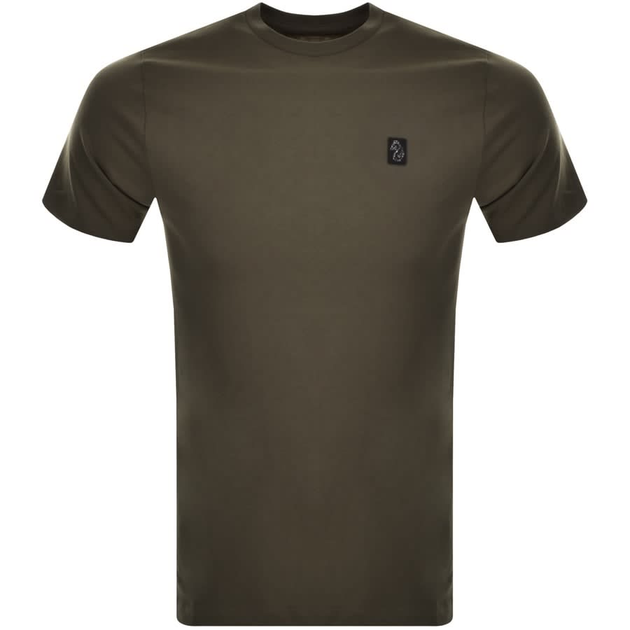 Alternative Image for ProductLuke 1977 Pima Shiny Lion T Shirt Khaki1