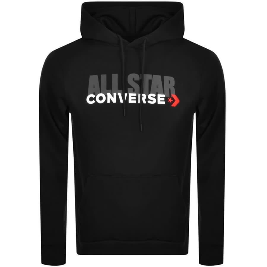 Alternative Image for ProductConverse Star All Star Logo Hoodie Black1
