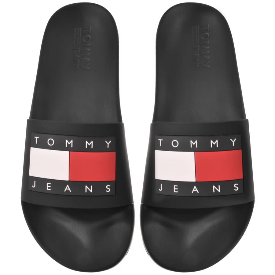 Alternative Image for ProductTommy Jeans Flag Pool Sliders Black1