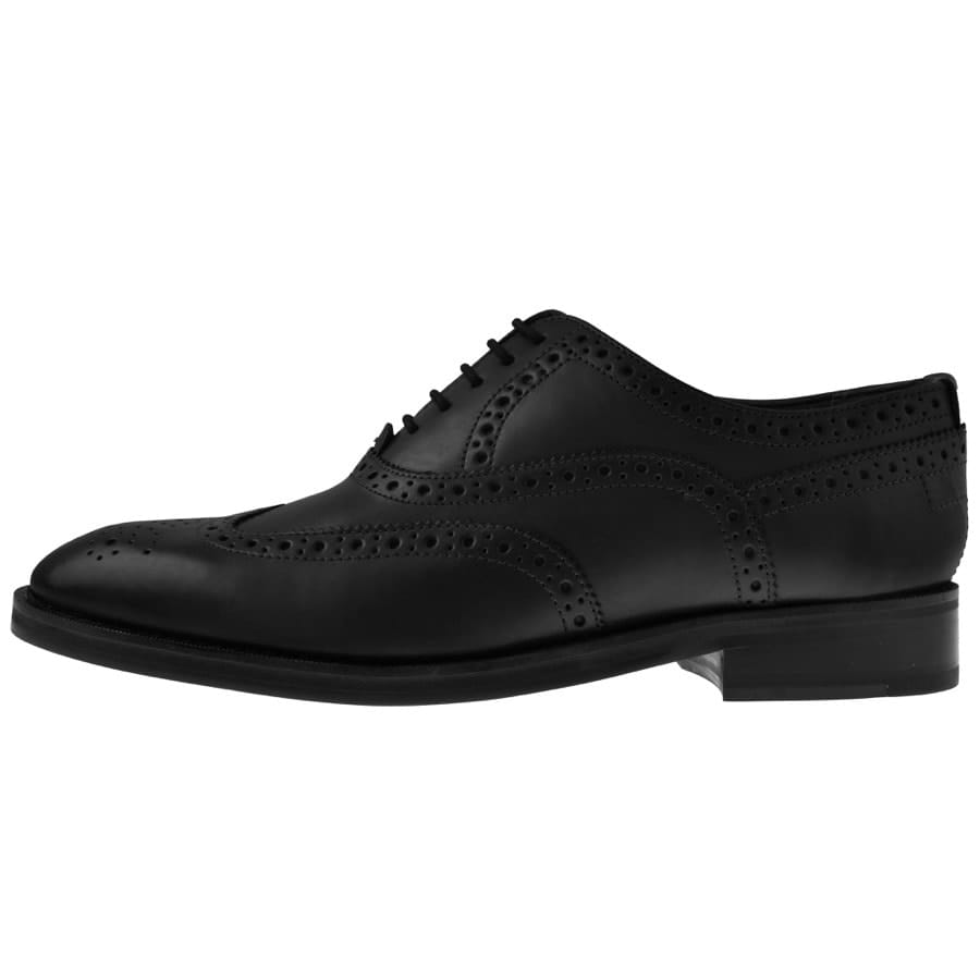 Ted Baker Amaiss Formal Leather Brogue Shoes, Black