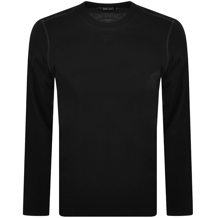 Diesel Long Sleeve T Junka T Shirt Black | Mainline Menswear