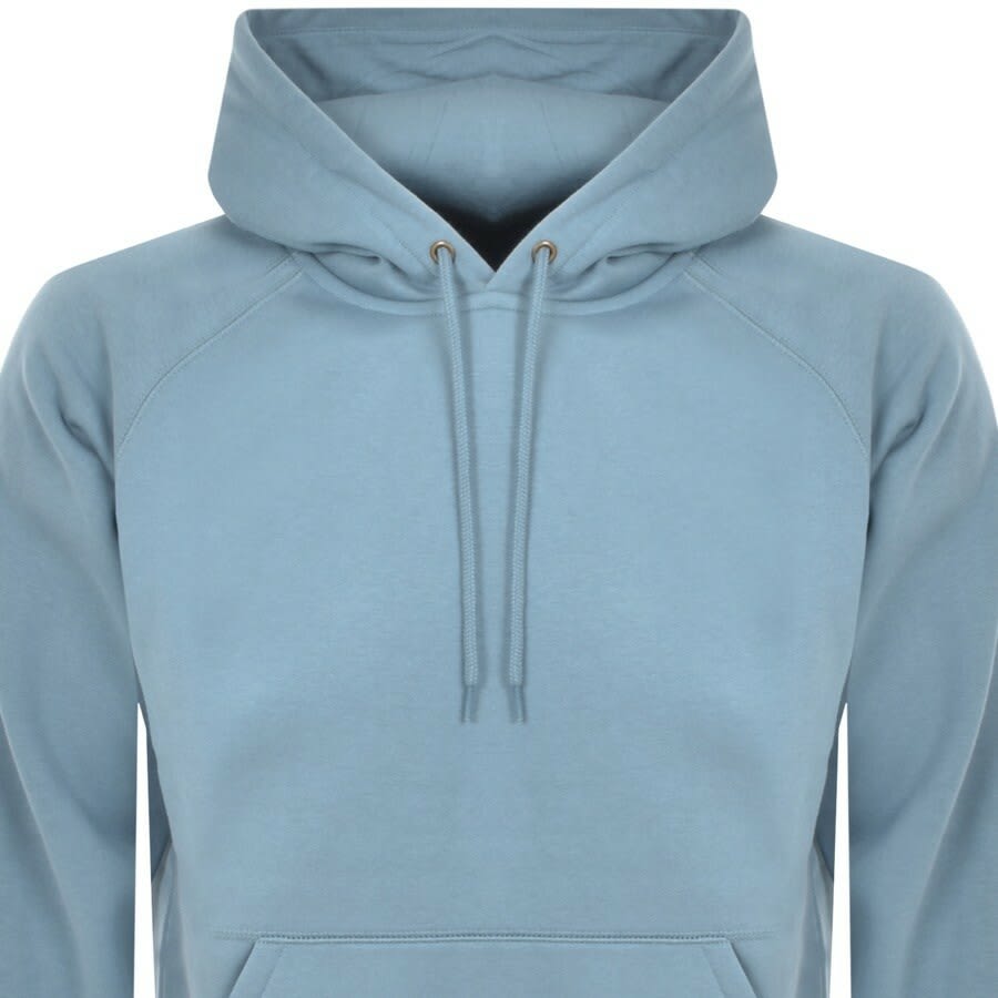 Alternative Image for ProductCarhartt Logo Hoodie Blue2
