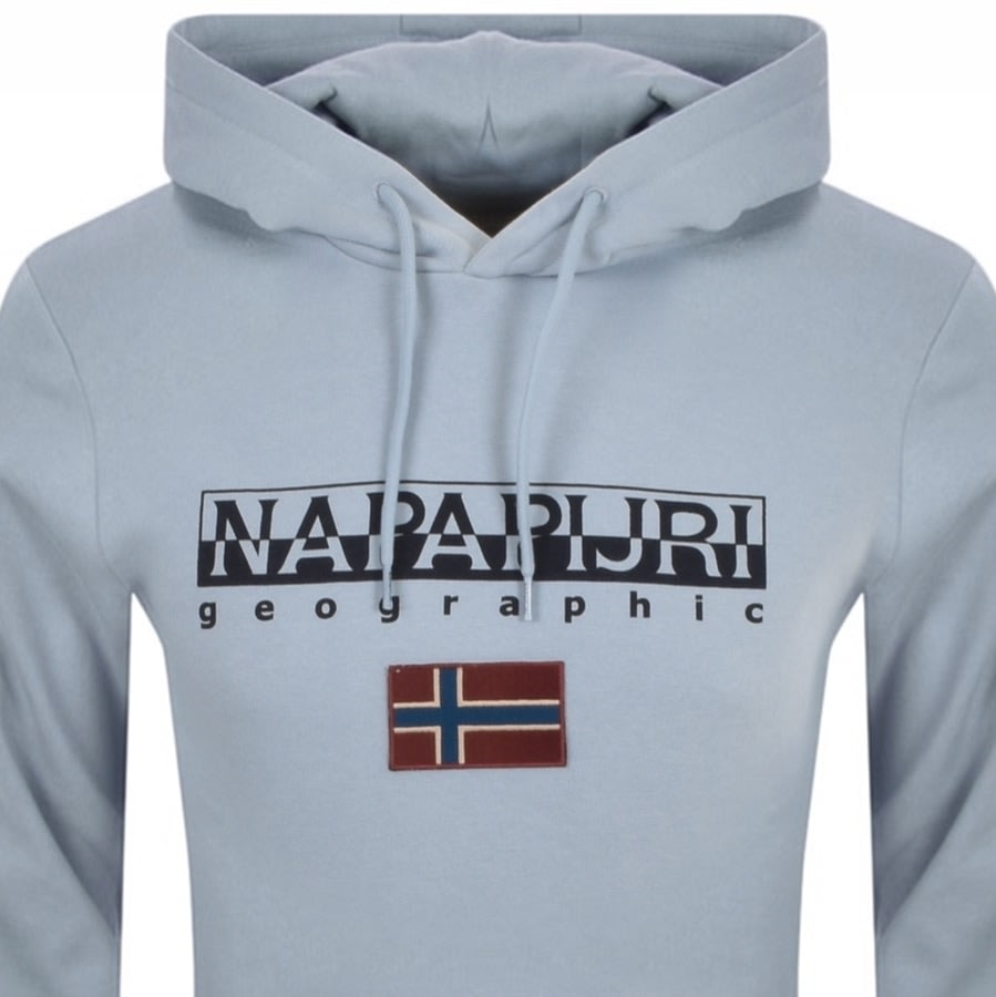 Alternative Image for ProductNapapijri Ayas Flag Logo Hoodie Blue2