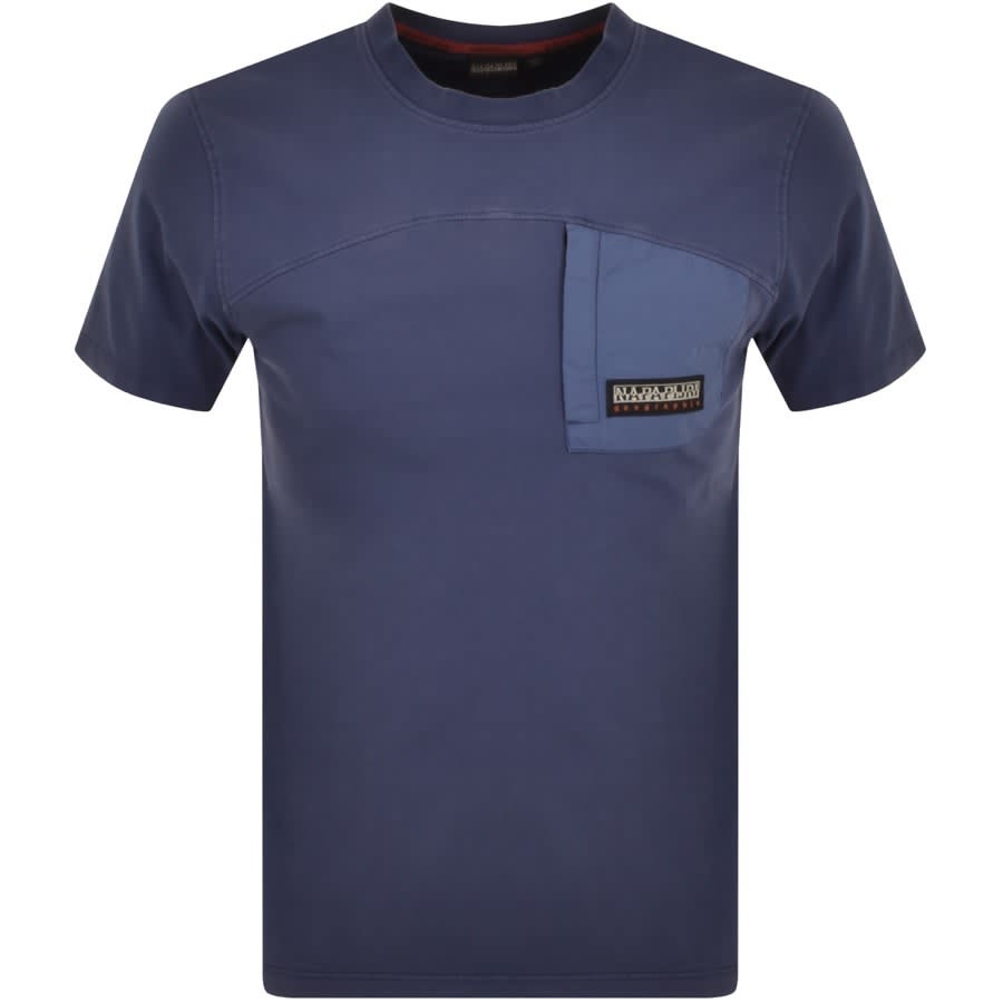 Alternative Image for ProductNapapijri Noasca Logo T Shirt Blue1