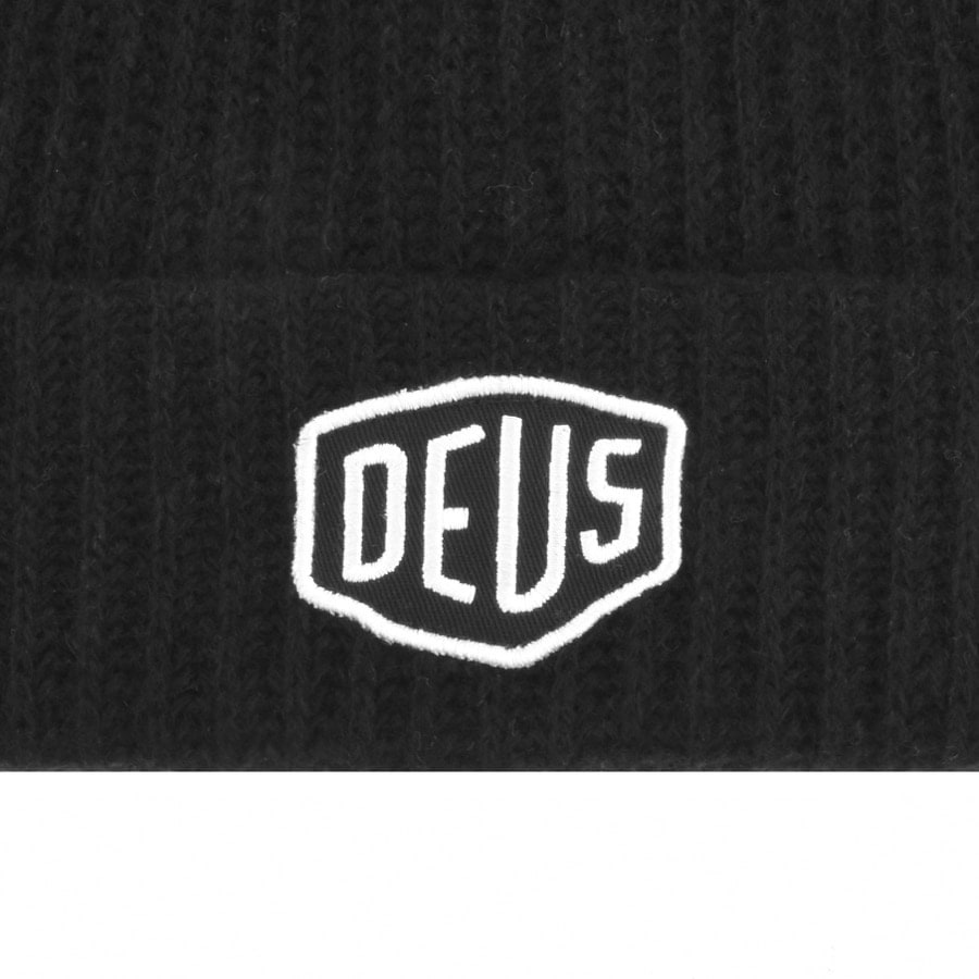 Alternative Image for ProductDeus Ex Machina Wool Beanie Hat Black3