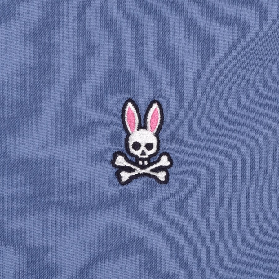 Alternative Image for ProductPsycho Bunny Classic Crew Neck T Shirt Blue3