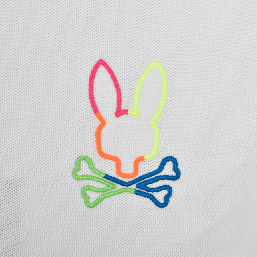 Alternative Image for ProductPsycho Bunny Leo Polo T Shirt White3