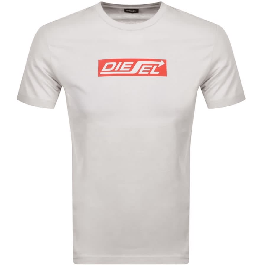 Alternative Image for ProductDiesel T Diegor Logo T Shirt White1