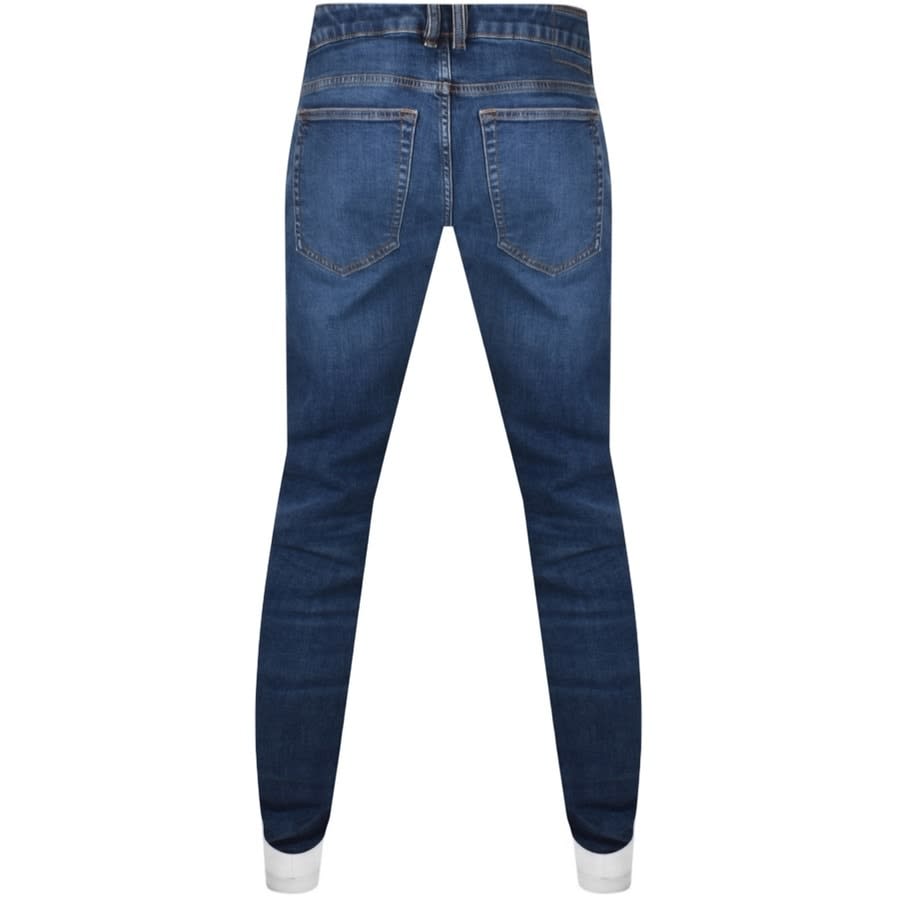 Alternative Image for ProductDiesel D Sleenker Skinny Fit Jeans Mid Wash Blue2