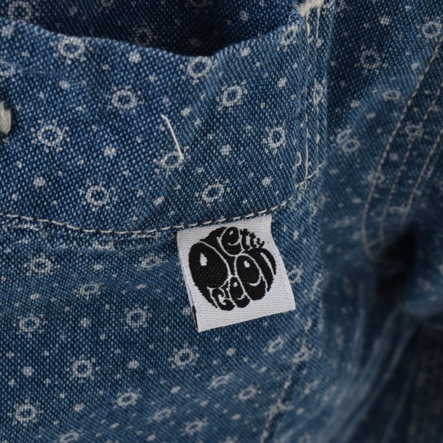 Alternative Image for ProductPretty Green Maruwa Short Sleeve Shirt Blue3
