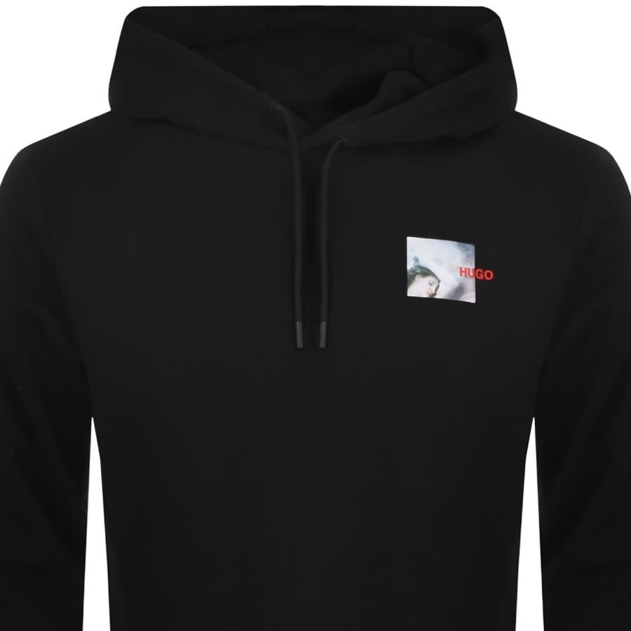 Alternative Image for ProductHUGO Dlubdance Hoodie Black2