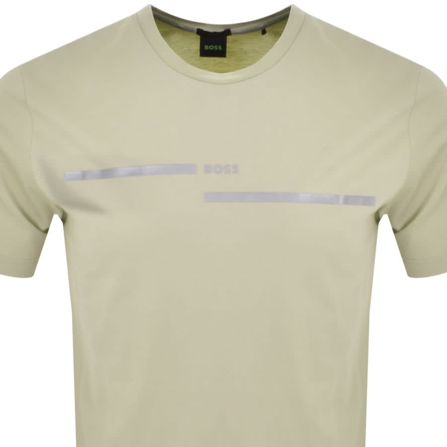 Alternative Image for ProductBOSS Tee 4 Short Sleeve T Shirt Beige2