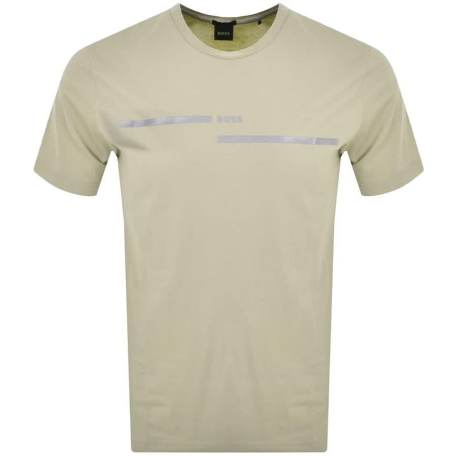 Alternative Image for ProductBOSS Tee 4 Short Sleeve T Shirt Beige1