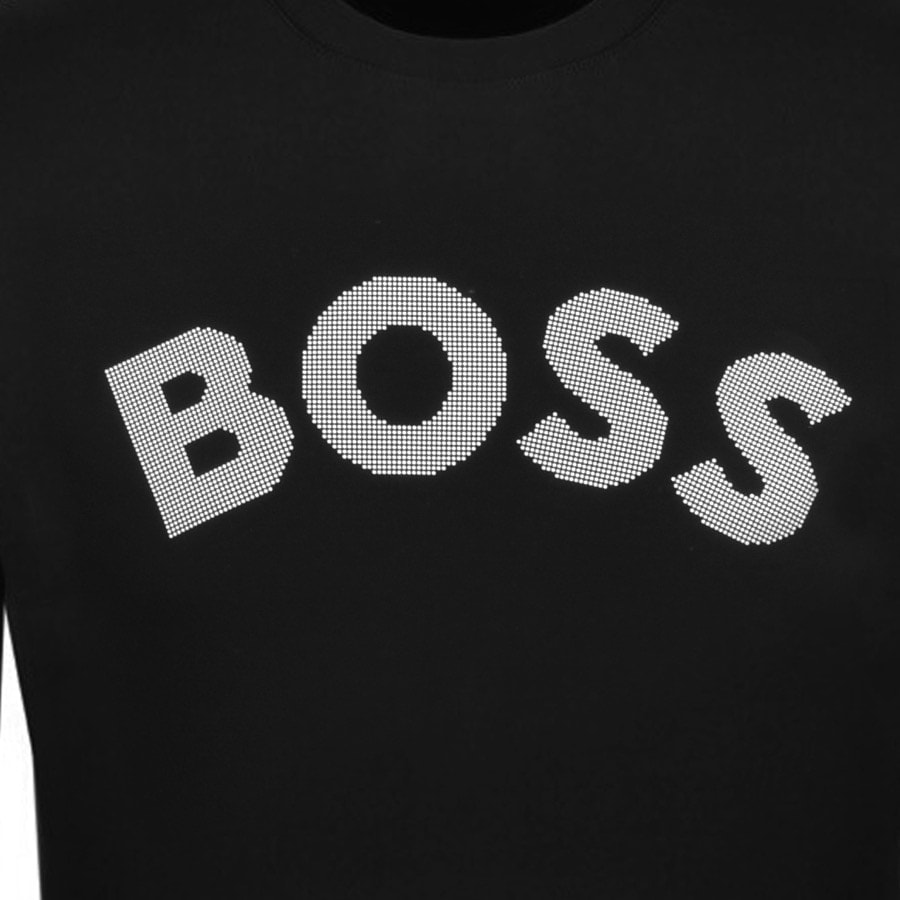 Alternative Image for ProductBOSS Salbo Iconic Sweatshirt Black3