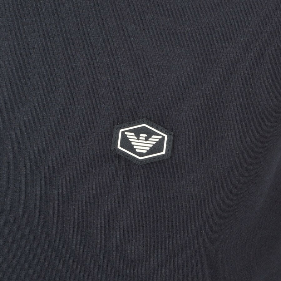 Alternative Image for ProductEmporio Armani Logo Hoodie Navy3
